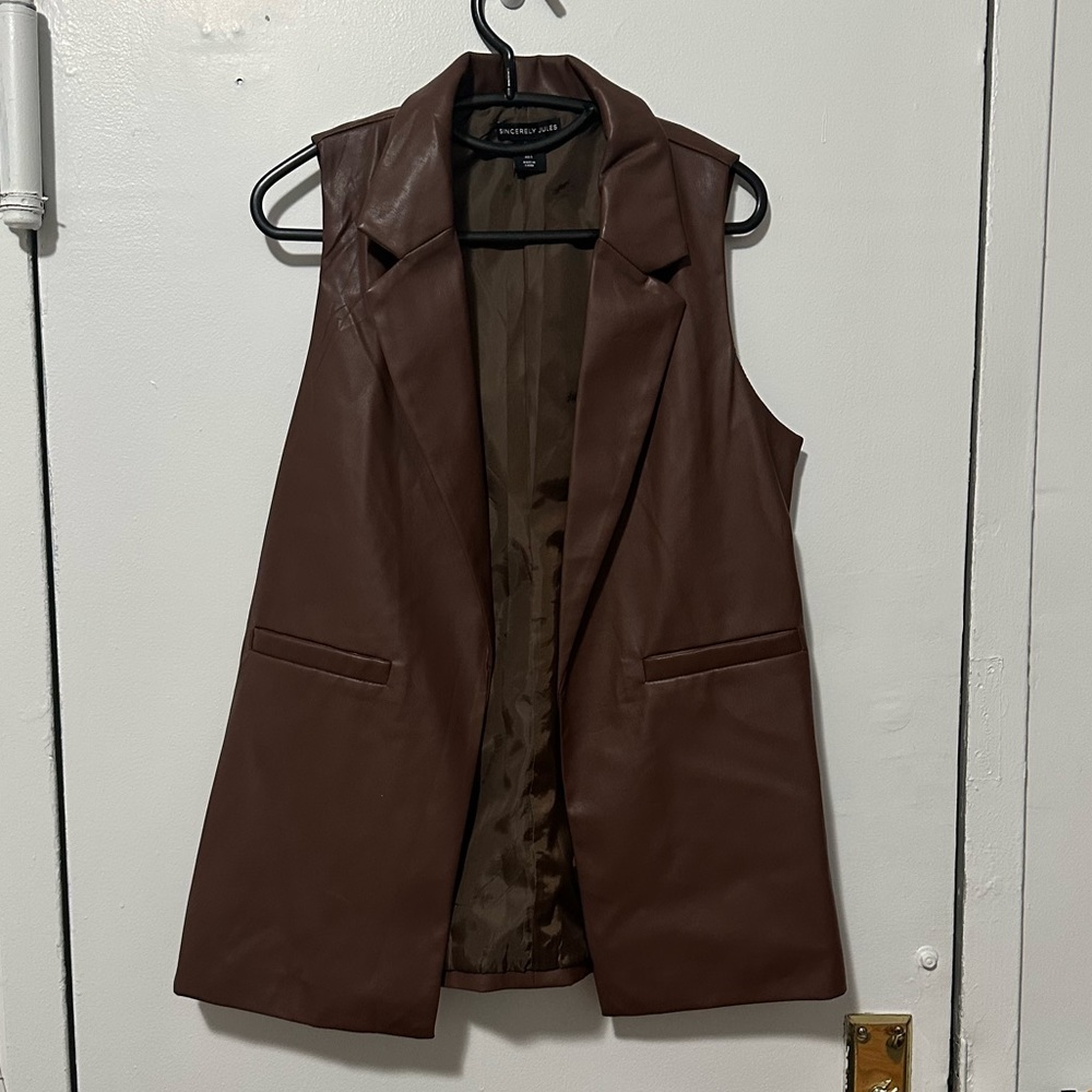 Brown Vest